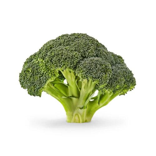 Couronnes de brocoli fraîches,